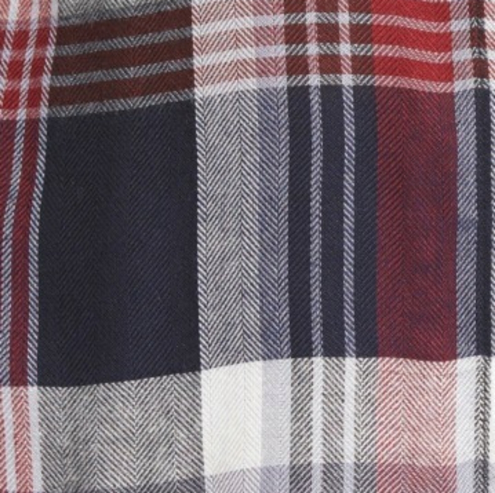 NWT Sam Edelman Riley Lace Back Plaid Shirt - Picture 7 of 10